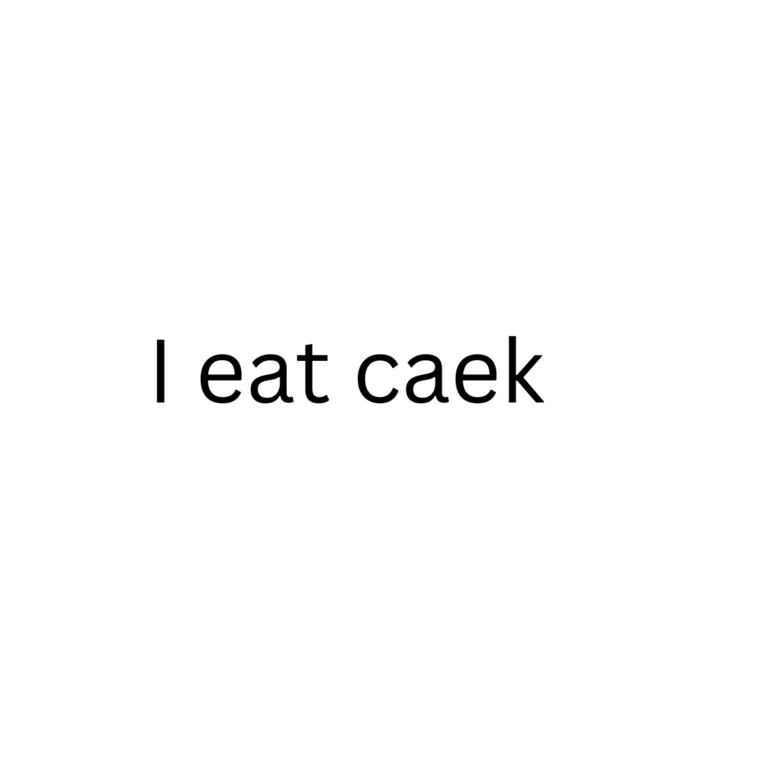 Caek Eater