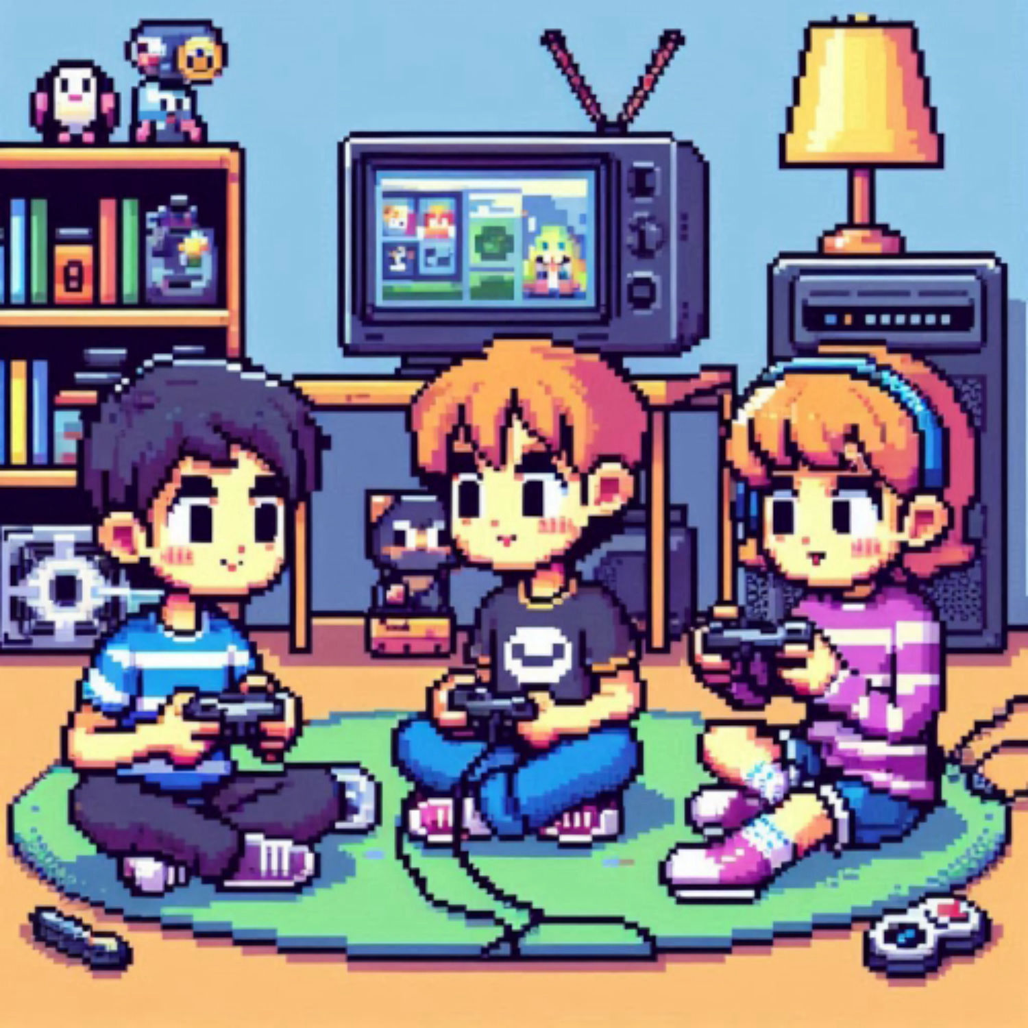 Die Pixelspieler
