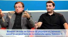 Entrer à Télécom ParisTech - 06/34 - Campus Channel jan 2012 - la recherche après Télécom