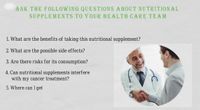 Use of Nutritional Supplements During Cancer | Best Cancer Treatment in Bangalore