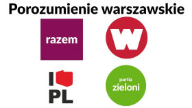 Partia Razem,  Inicjatywa Polska, Jan Śpiewak (WMW) i Partia Zieloni startują razem do samorządu