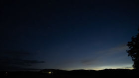 First clear sky for a loooong time