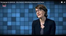 Témoignage de diplômée : Irène Bastard, Bibliothèque Nationale de France