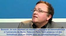Entrer à Télécom ParisTech - 09/34 - Campus Channel jan 2012 - nanotechnologies