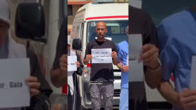 Le personnel médical du complexe Nasser à Khan Younès tire la sonnette d'alarme sur la famine à Gaza