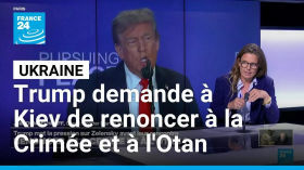 Trump demande à l'Ukraine de renoncer à la Crimée et à l'Otan avant de recevoir Zelensky