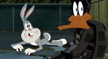 Daffy saves Buggs from Communist scum. 