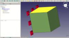 FreeCAD FEM example in 60 seconds