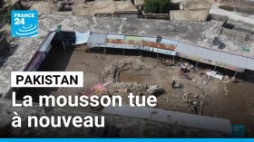 Au Pakistan, la mousson tue à nouveau et ralentit les recherches • FRANCE 24