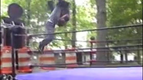 HWF - Anarchy Andy vs. Jake Jeckell vs. Airborne Extreme vs. Timmy Dirtbag (2003)