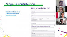 Webinaire : Contribuer au 6e Forum National de l'ESS et de l'innovation sociale