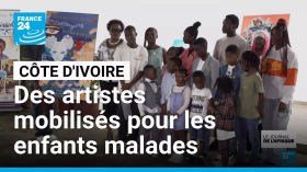 Côte d'Ivoire : des artistes mobilisés pour les enfants malades du cancer • FRANCE 24