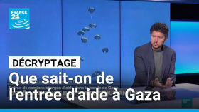 Décryptage : entrée de camions chargés d'aide humanitaire • FRANCE 24