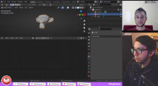 GEOMETRY NODES ft Dalai! #126 | Blender.Today LIVE