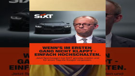 Coole #Werbung von #sixt zum Thema #Kanzler #Deutschland