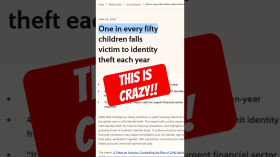 child identity theft statistics are bonkers #privacymatters