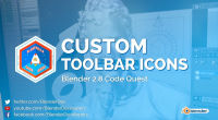 Quick Preview: Custom Icons - Blender 2.8 Code Quest