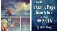 Tutorial: a Comic page from A to Z with Krita