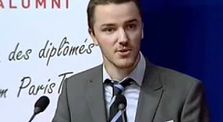 Remise des diplômes ingénieurs promo 2010 : Victor Perron