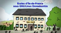 Ecoles d'Ile-de-France sous GNULinux Emmabuntus 2018