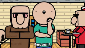 Bloqué en SURVIE MINECRAFT avec son POTE #6 (animation)