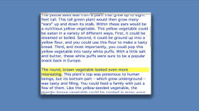 New World Vegetables