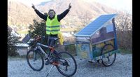 Vélo électrique Solaire. Transport gratuit