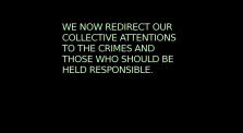 PEOPLE'S TRIBUNAL MESSAGE