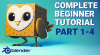 Blender Beginner Tutorial 1/4 | Blocking