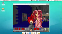 Doom 1.0 et FreeDoom presque 0.10 : 22 ans entre les deux :)