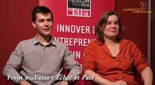 Journée de l'Innovation : projet étudiant Echec et Pact