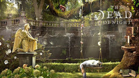 Enchanted Water Fountain Ambience 🐱☕📚🌼 | Healing Spring/Summer & Water Fountain Sounds
