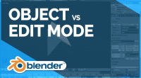 Object vs Edit Mode - Blender Fundamentals
