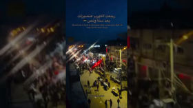 La ville d'Al-Nuseirat a repris l'éclairage des rues après que les FOI ont coupé l'électricité à Gaza
