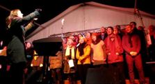 Le lion est mort ce soir - Concert du marché de Noël de Grenoble le 16 décembre 2009