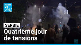 Serbie : nouveaux heurts entre manifestants anti corruption et police • FRANCE 24