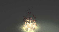 Particle Info node test