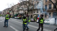 Manif des Gilets Jaunes Bordeaux - 29 Décembre 2018 - Cours George Clémeanceau - Tirs de flash-ball