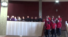 Les Rainbow swingers avec le Choeur Universitaire de Grenoble, Locus Iste