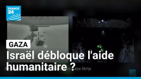 Gaza : reprise des parachutages d'aide humanitaire • FRANCE 24