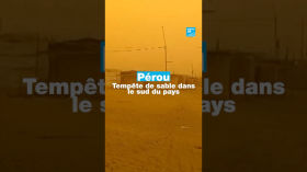 Pérou : tempête de sable dans le sud du pays • FRANCE 24
