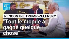 Rencontre Trump-Zelensky : "Tout le monde a gagné quelque chose" • FRANCE 24