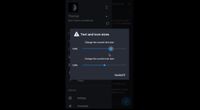 How to change icon & text sizes