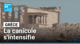 Grèce : la canicule s'intensifie et le manque d'eau inquiète • FRANCE 24