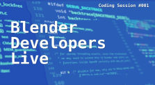 Blender Developers Live: Improving motion tracking swatch widget