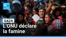 L'ONU déclare la famine à Gaza, Israël dénonce un "mensonge" • FRANCE 24