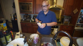 Making Pickled Onions