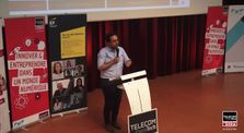 Mounir Mahjoubi à la rentrée solennelle de Télécom ParisTech