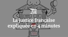 Le fonctionnement de la justice française expliqué en quatre minutes