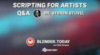 Q&A SCRIPTING FOR ARTISTS | Blender Everyday